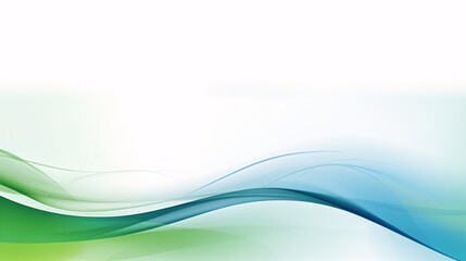Wall Mural - abstract green curve background, gradient abstract ppt background