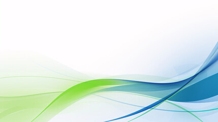 Wall Mural - abstract green curve background, gradient abstract ppt background