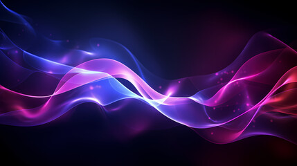 Wall Mural - Technology abstract graphic poster web page PPT background, technology background