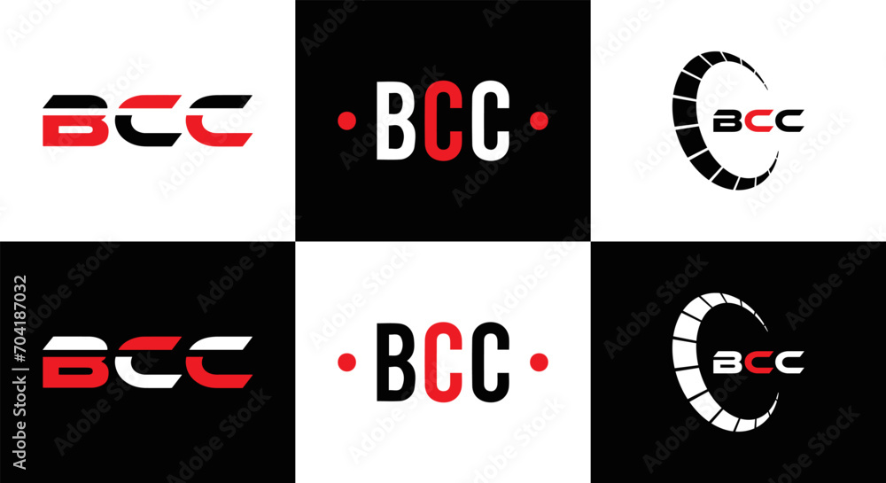 BCC logo. B C C design. White BCC letter. BCC, B C C letter logo design ...