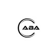 ABA logo. A B A design. White ABA letter. ABA, A B A letter logo design. Initial letter ABA letter logo set, linked circle uppercase monogram logo. A B A letter logo vector design.
