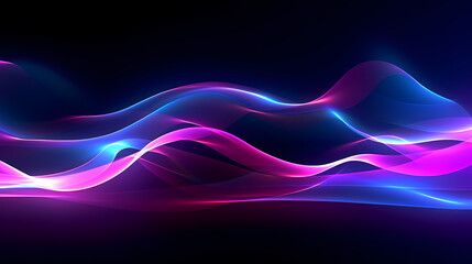 Wall Mural - Technology abstract graphic poster web page PPT background, technology background