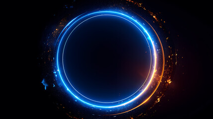 Wall Mural - Technology abstract graphic poster web page PPT background, technology background