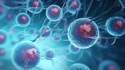 Wall Mural - Technology abstract graphic poster web page PPT background, technology background