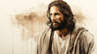 The graphic portrait of Jesus Christ