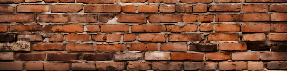 Sticker - brick wall texture background banner