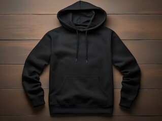 Sticker - Stylish Hoodie Mockup for Fashion and Casual Wear - AI Generated