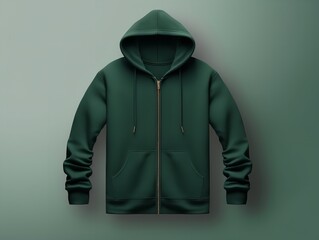 Sticker - Stylish Hoodie Mockup for Fashion and Casual Wear - AI Generated