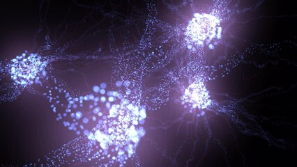 dark matter web, structure, the scafolding of the universe, 4k 24p with alpha channel for transparen