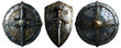 Ancient Warrior Shield Classic Iron Armor
