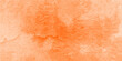 Orange vivid textured dirty cement concrete textured,scratched textured interior decoration. with grainyasphalt textureblurry ancient. monochrome plaster abstract vector old vintage.
