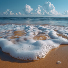 Wall Mural - Beach sand with summer warmth