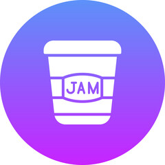 Wall Mural - Jam Icon