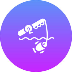 Sticker - Fishing Icon