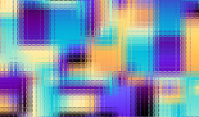 Aufkleber - Patterned Glass Texture Illustrations. Glare effect. Abstract surface for design prints. Frosted Glass Background. Vector illustration