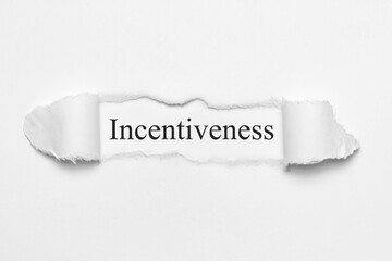 Poster - incentiveness	
