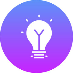 Poster - Bulb Icon