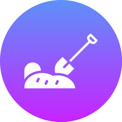 Sticker - Shovel Icon