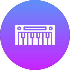 Sticker - Piano Icon