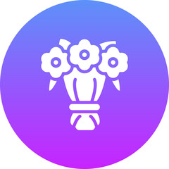 Sticker - Flower Bouquet Icon