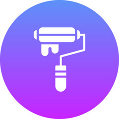 Sticker - Paint Roller Icon