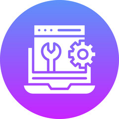 Poster - Web Maintenance Icon