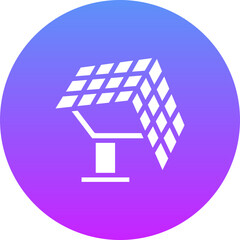 Canvas Print - Solar Panel Icon