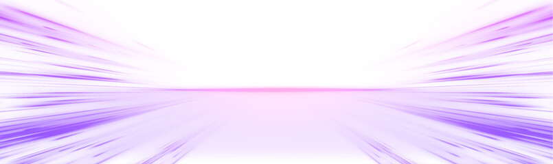 Fototapete - 	
Neon stripes in the form of drill, turns and swirl. Illustration of high speed concept. Image of speed motion on the road. Abstract background png in blue and purple neon glow colors.	