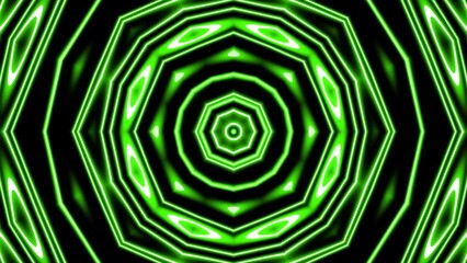 Wall Mural - abstract green motion background. dynamic geometric animated loopable background video with ripple t
