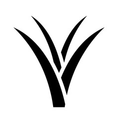 grass silhouettes icon
