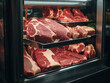 © Kedek Creative - Raw red meat stored in cupboards, beef, mutton, pork, food preservation