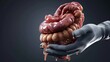 Appendectomy Surgery: 3D Render Medical Illustration