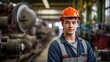 © CStock - apprentice in workshop of railway engineering facility,Aircraft industry, air transportation