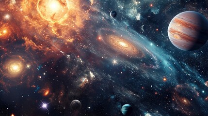  MULTIVERSE, galaxies, planets, stars