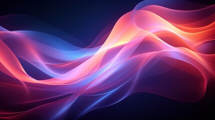Colorful abstract background with smooth and flowing lines
