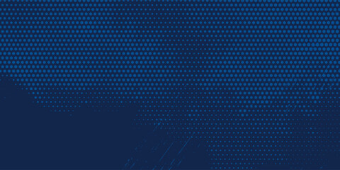 blue color pattern gradient grunge texture background. Dots pop art comics sport style vector illustration Abstract background dark blue with modern corporate concept dots grunge arts