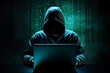 © Chebix - Cybersecurity cybercrime on internet scam for network business. Hacker scam