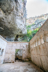 Wall Mural - Cennet and Cehennem (English: heaven and hell) are the names of two large sinkholes in the Taurus Mountains, in Mersin Province, Turkey. The sinkholes are among the tourist attractions of the province