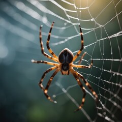 spider on the web