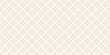 © Olgastocker - Vector geometric seamless pattern. Luxury gold and white winter Christmas theme abstract graphic background. Simple minimal folk style texture. Ethnic style ornament. Repeating elegant golden design