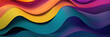 colorful waver wallpaper, generative AI