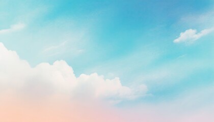 Wall Mural - Blue sky with clouds wallpaper.