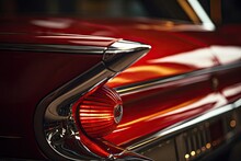 Retro Car S Rear Light With A Classic Touch