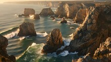 Beautiful Sea View On The Coast Of Portugal