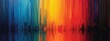Abstract colorful sound wave, embodying the eclectic energy of a music festival.