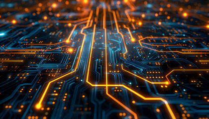 a modern abstract Circuit board Technology background