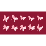 Fototapeta Pokój dzieciecy - Butterfly Paper Shape