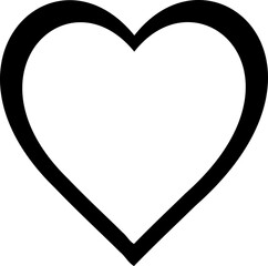 Wall Mural - Hand drawn hearts. Design elements for Valentine's day.