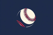 A Beautiful And Unique Baseball Logo.
