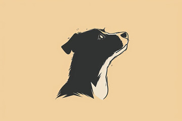 Poster - Elegant and unique dog logo.